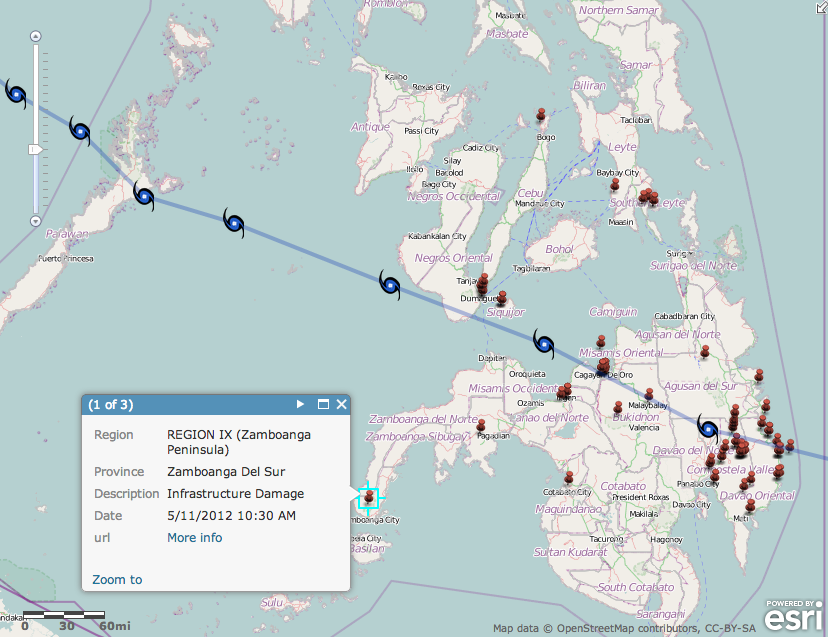 Pablo Crisis Map Twitter Multimedia